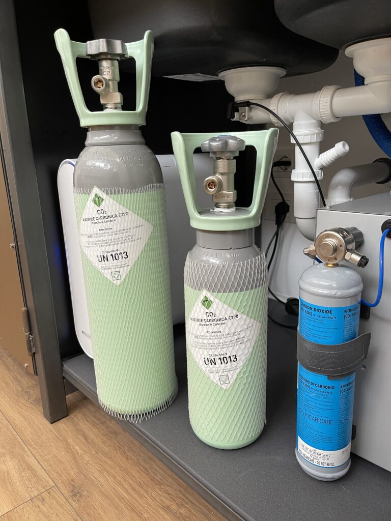 acqua frizzante dal rubinetto