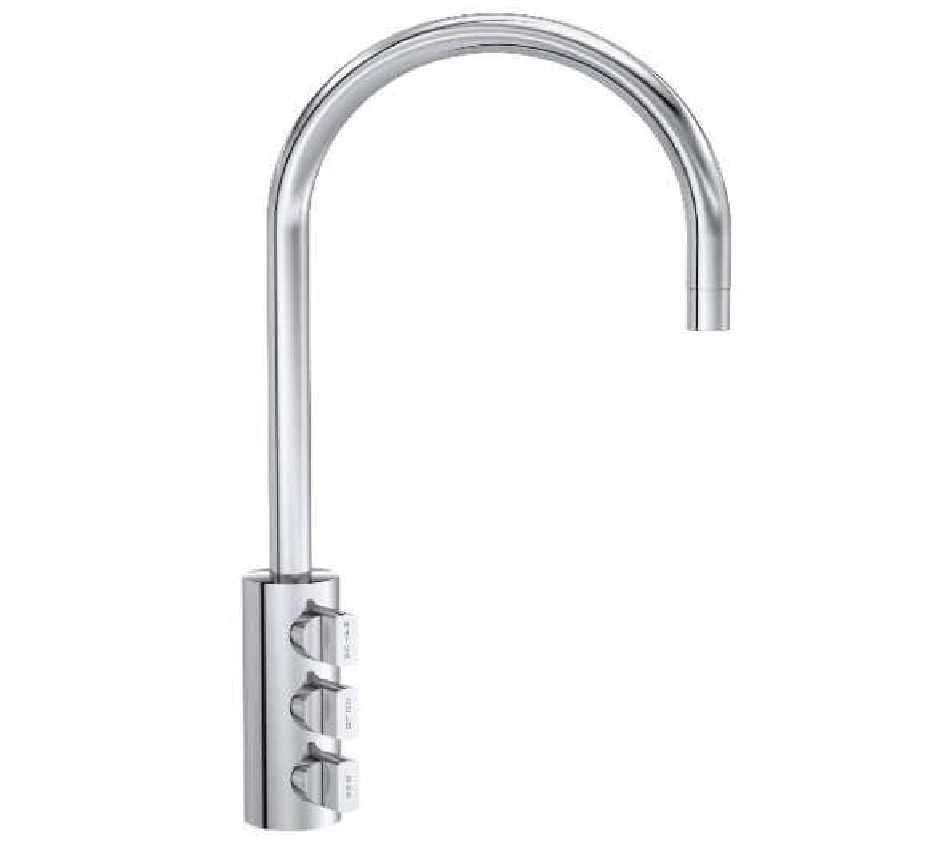 Erogatore meccanico a 3 vie canna bassa/alta Bow