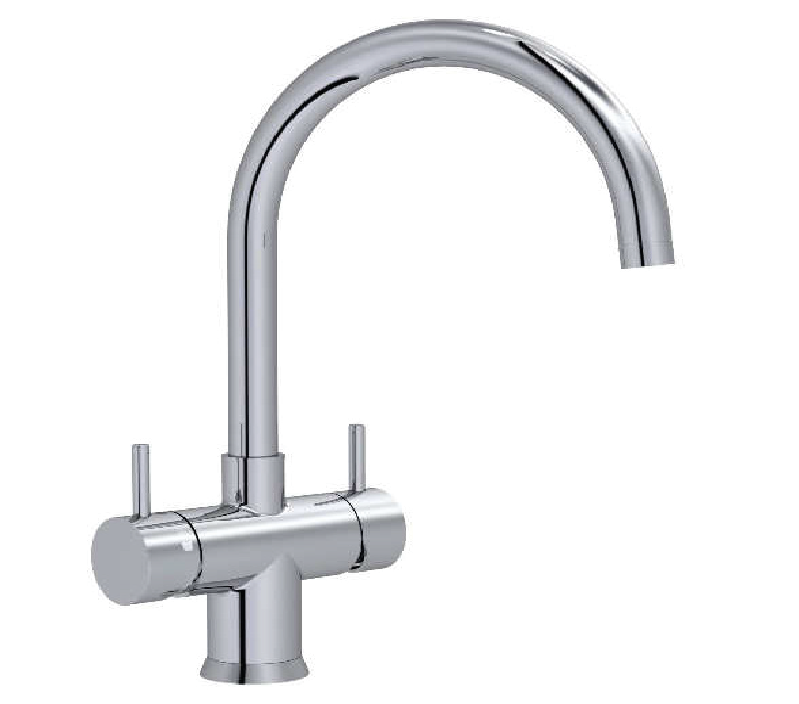 Miscelatore meccanico a 5 vie canna “Bow”